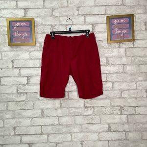 Express Red Shorts